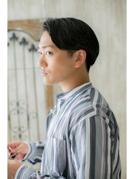 グルーミングサロン バーバー キャッスル 北浦和西口(Grooming salon Barber Castle) トレンド！七三ウェットショートe