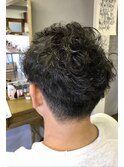 無造作スパイラルパーマ