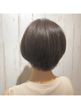 ブルー(BLUE) ショート×グラボブ