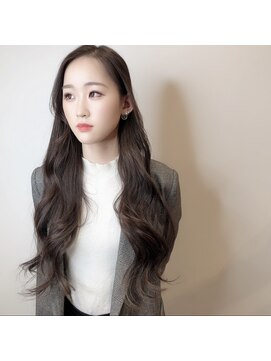 ローバー(ROAVER) Sealextension チャコールグレー かきあげロング こなれヘア