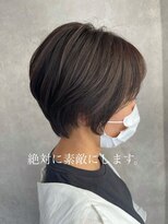 アフロート ショウナン(AFLOAT SHONAN) 形がいいショートボブ{湘南/藤沢}