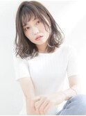 外国人風くすみカラー愛されパーマ