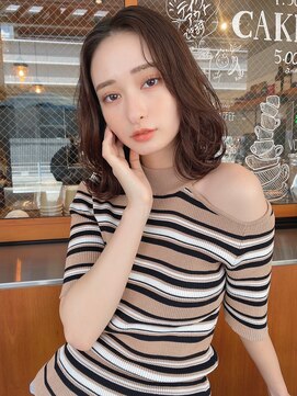 シェルター バイ トウキョウ(Shelter by TOKYO) 韓国風ロブ＿くびれセンターパート