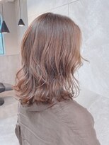 ドゥマン(Demain) ◎カーキグレージュ大人かわいいフェイスレイヤー小顔透明感