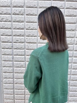 プチメゾントウキョウ(Petit Maison Tokyo) グレーシルバー_バレイヤージュ