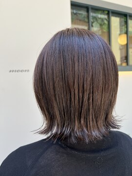 ムーン(moon) #似合わせカット #アースカラー #くびれヘア #デザインカラー