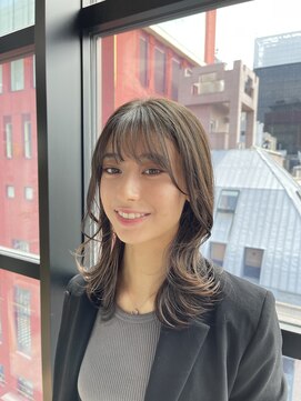 フレイズ銀座(Fraise Ginza) 畠山【Fraise】大人ガーリーチョコレート小顔CUTふんわりカール