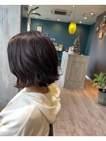 ニード(NIDO)&nbsp;大人ミディボブダークカラー