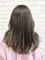 ヘアークリアー 春日部&nbsp;韓国巻き髪風 シルバーアッシュ/ストレートでも可愛い/春日部