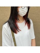 コメル(comeLe)&nbsp;【colorist kina】顔周りレイヤー×インナーカラー