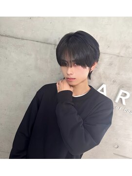 ケアウメダ(CARE UMEDA) 【CARE UMEDA】　ナチュラルシースルーヘア　中尾