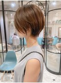 武井俊樹/ベリーショートカット美髪ピンクブラウン髪質改善