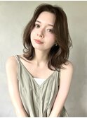 美髪前髪似合わせカットエアリーロングエアリーカールモテ髪