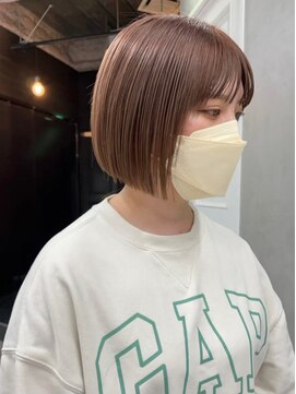 キラ 原宿(KILLA) 大人ガーリーチョコレートモードプリカールインナーカラー原宿