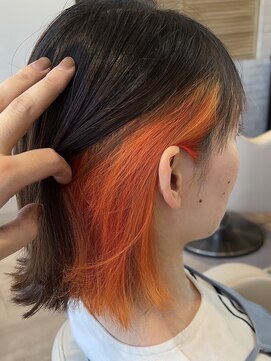 サロンドジョー(salon de joe) ケアブリーチダブルカラーインナーカラーハイトーン髪質改善