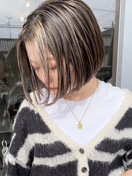 コニー(Conny)の写真/本庄★カラーしたいけどダメージが気になる…そんな方に☆髪に優しい特殊な調合でダメージを最小限に◎
