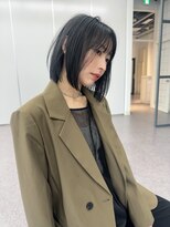 ロンドカスティーヨ 四日市(Lond castillo)&nbsp;【futaba】タッセルボブ/切りっぱなしボブ/黒髪ボブ