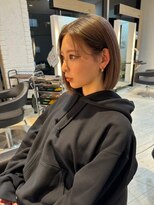 インク サカエ(inq sakae)&nbsp;ナチュラルボブ/アッシュベージュ