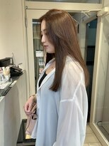 テトラ バイ ネオリーブ 横浜西口店(tetra by neolive)&nbsp;ブリーチなしダブルカラー　まろベージュ