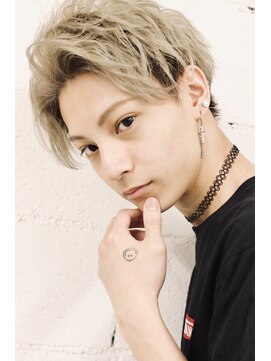 メンズソース 茨木(MEN'S SOURCE) 【SOURCE】ハイトーンセンターパート