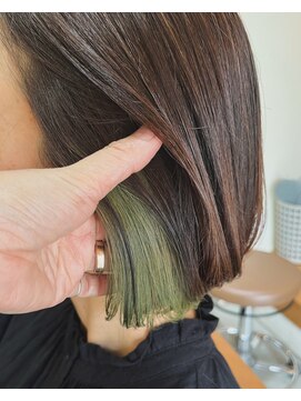 ララ(Lala) ボブ×インナーカラー