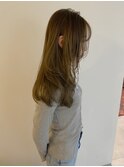 Olive beige / layer cut