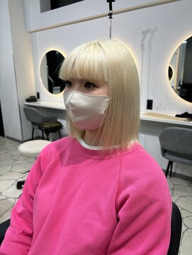 ラピス 福岡天神店(Lapis) ハイトーンカラー