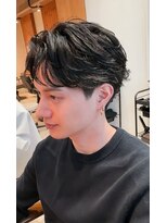 エミュ 表参道 青山(emu)&nbsp;フェザーショートマッシュセンターパート表参道