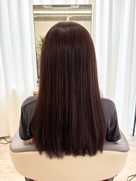 ウイ バイ ファースト 北四番丁店(u'i by first) 韓国風ピンクバイオレットロング