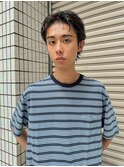 スパイキーショートパーマ