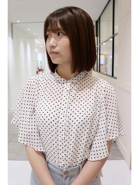 ビーハイブアヴェダ PARCO2店(BEHIVE AVEDA) 【ボブ/高橋駿】 内巻きボブ/切りっぱなし