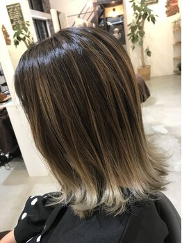 アンナ ヘアアンドアイズ(AnNa hair&eyes)の写真/経験豊富なスタイリストが多数在籍＊お手頃価格でハイクオリティーの技術を◎あなたのなりたいを叶えます♪