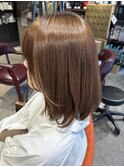 大人ガーリー大人美人透明感髪質改善ニュアンスカラー