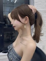 アマトウキョウ 表参道(AMA TOKYO)&nbsp;レイヤーカット 韓国ヘア 顔周りカット高島大登