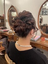 ワイエスパーク 代官山店(Y.S.PARK)&nbsp;ふわふわアップスタイル♪シニヨンアレンジ/代官山ヘアセット