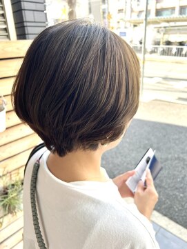 ボンデクリック(bondeclic) ナチュラルショートボブ/30代・40代・50代