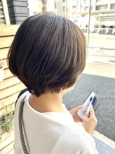 ボンデクリック(bondeclic) ナチュラルショートボブ/30代・40代・50代