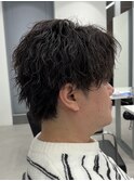 ツイストスパイラル センターパート 鹿児島パーマ