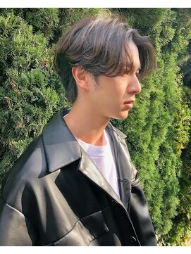 リークフー(Ree cu fuu) メンズヘア！韓国フェザーパーマ　カルマヘアコンマヘア