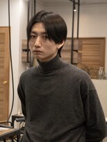 ディッセンバー 神宮前(December)&nbsp;ニュアンスルーズパーマフェザーウルフ波打ちセンターパート渋谷