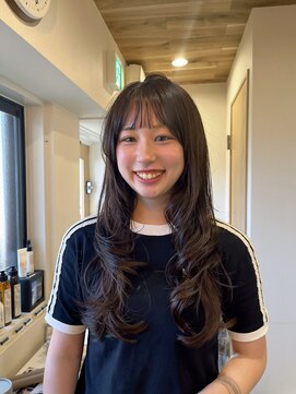 クローブ(CLOVE) ロングレイヤー×まろやかブラウンカラー