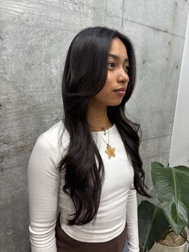 ボンズサロン オモテサンドウ(BONDZSALON OMOTESANDO) 大人レイヤー×顔まわりレイヤー×バタフライカット【表参道】