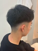 シーフ 千葉(Cyf)&nbsp;千葉駅MEN’S/波巻きツイストスパイラル/刈り上げセンターパート