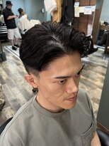 スタンドバーバー 柏(STAND BARBER)&nbsp;リバースセンターパート/ニュアンスパーマ/ダウンバング/柏