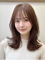 リュドール 名駅(Rue D'or) セミロングヘア*レイヤーカット*顏周り*髪質改善*20代30代40代