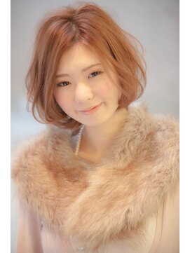 百色 八戸店 大人可愛いスタイリング簡単ボブ