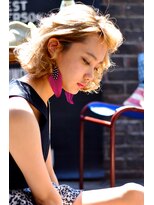 テイラー(Taylor)&nbsp;[Taylor]ニュアンスパーマ×ハイトーンホワイトベージュ