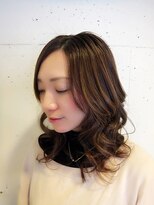 ヘアアンドネイル フラップ(hair&nail Flap) 大人可愛いフェミニン♪ミディアム