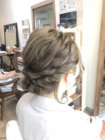 ロカット サロン(Roquat Salon)&nbsp;waveミディアムアレンジ【ヘアアレンジ　立川南口/浴衣/立川】