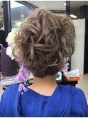 ふわっとセクシーアップヘア